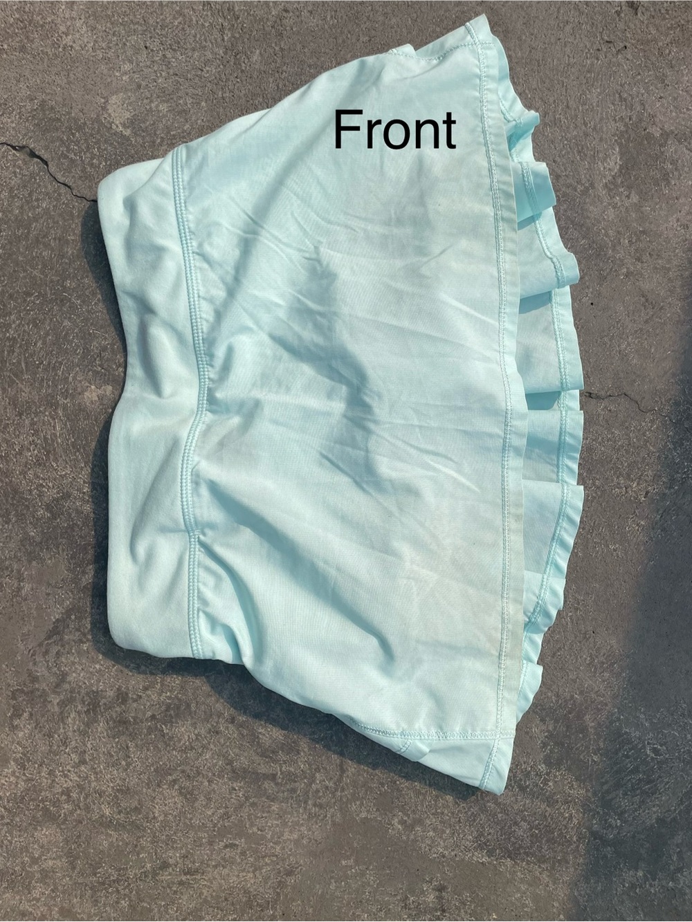 Light Blue girls Athletic Skort Shorts